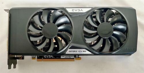 EVGA NVIDIA GeForce GTX 960 SSC 2GB GDDR5 Graphics Card GPU 02G-P4-2966-KR