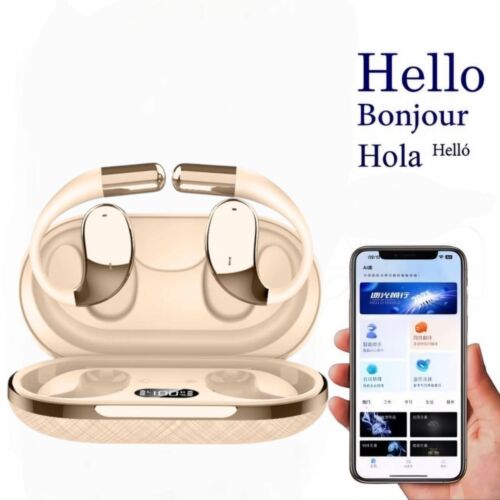 New AI Translation Headphones, Ear Open Air Traductor, Paxa AI Headphones US