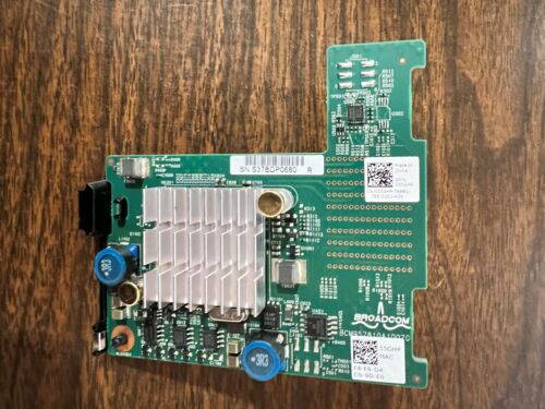 DELL 055GHP BROADCOM 57810S 2-PORT 10GBASE MEZZ CARD ADAPTER