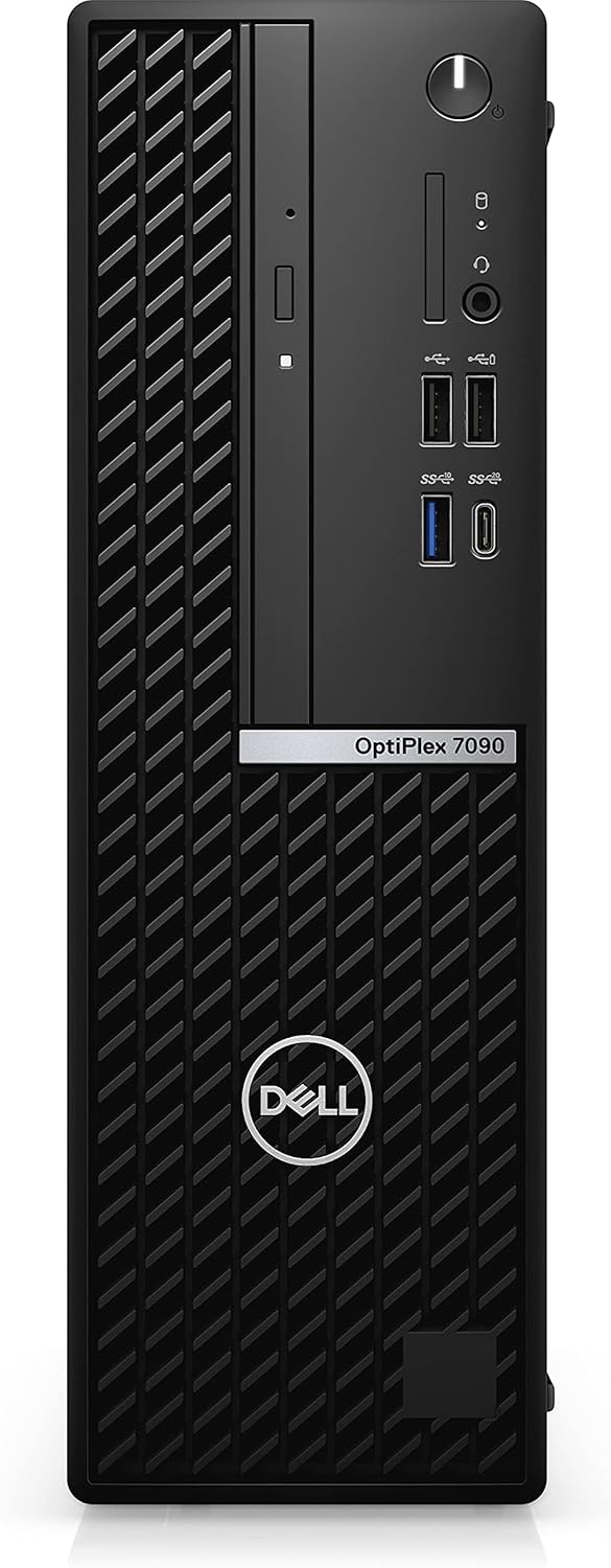 Dell Optiplex 7090 SFF Small Form Factor Desktop | Core i7-10700 – 512GB SSD Hard Drive – 16GB RAM | 8 cores @ 4.8 GHz Win 11 Pro Black (Renewed)