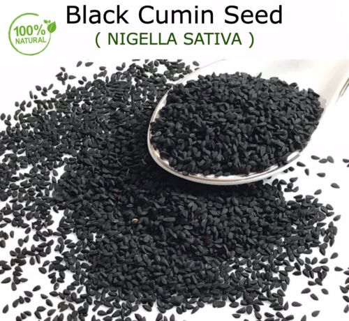 Black Cumin Seeds NIGELLA SATIVA 100% Pure Raw Fresh Semilla de Comino Negro