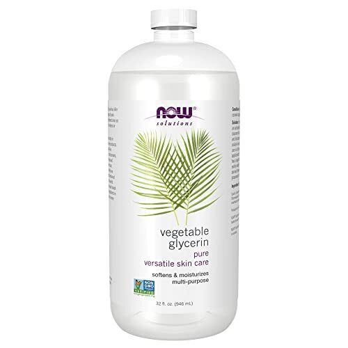 NOW Solutions, Vegetable Glycerin, 100% Pure, Versatile Skin Care, Softening and