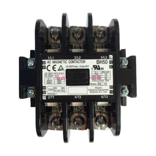 1pc Hitachi BH50 AC220V Contactor