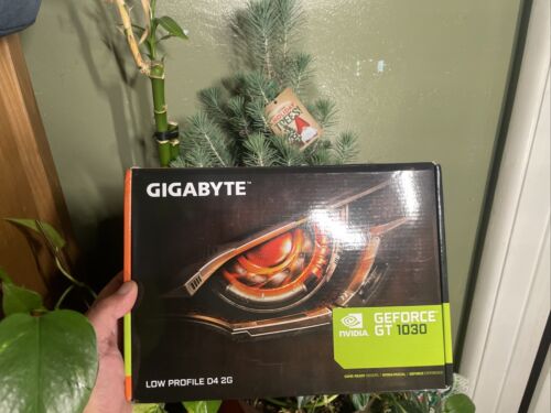 Gigabyte GeForce GT 1030 Low Profile D4 2G DDR4 64 Bit Rev 1.0 PCiE 3.0 Used