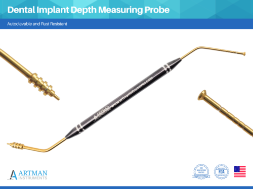 Dental Implant Depth Measuring Probe ARTMAN