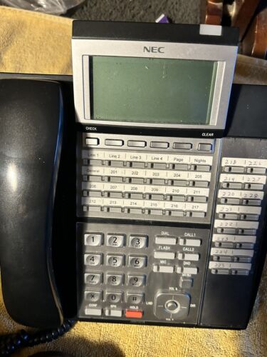 NEC IP3NA-24TXH TEL (BK) phones with IP3WW-16DL DLS modules