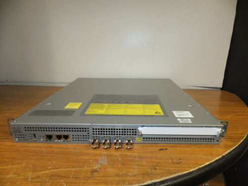 CISCO ASR1001 GigE Aggregation Services Router 4 BUILT-IN GE PORTS DUAL POWER AC