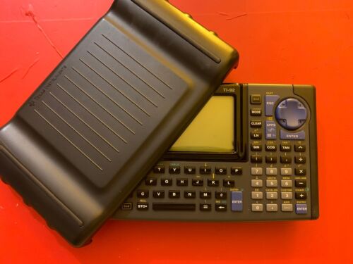 Texas Instruments TI-92 Graphing Calculator w/ Cover – Tested & Working