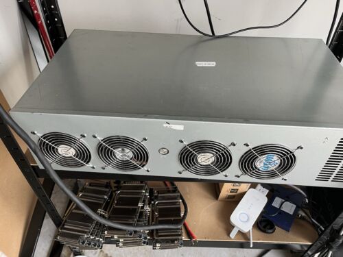 7 Nvidia GPU Mining Rig(CMP 30hx) W/case Pdu