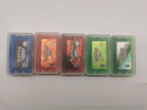 Classic GBM GBA Game Card Ruby/ Sapphire/ Emerald/ Fire Red/ Leaf Green