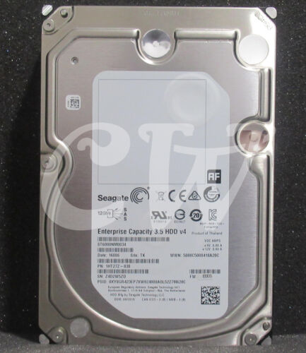 ST6000NM0034 Seagate 6TB 7.2K 12G 128MB 3.5in SAS Hard Drive 1HT27Z-001