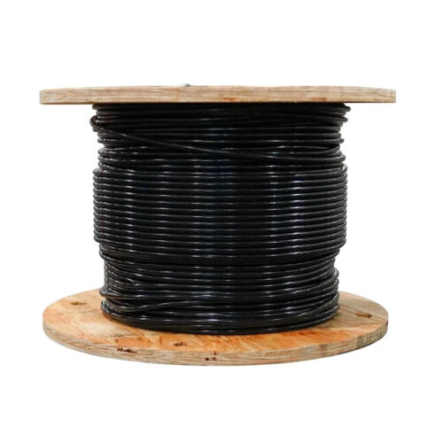 #3 AWG Stranded Copper THHN THWN-2 Building Wire 600V Black UL Listed – PER FOOT