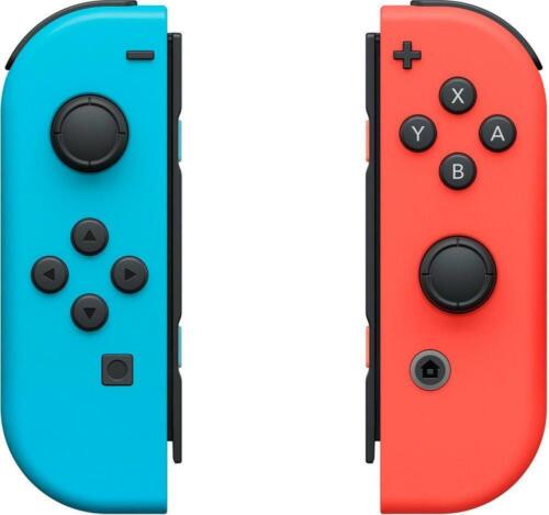 Custom Nintendo Switch (2 Joy-Cons) With Changeable LED Lights clear blue