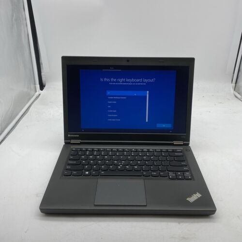 Lenovo ThinkPad T440P Laptop Intel Core i5-4300M 2.6GHz 8GB RAM 128GB SSD W10P