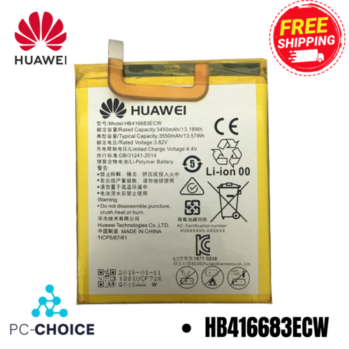 OEM Huawei Nexus 6P Battery (HB416683ECW) – 3550mAh, Original