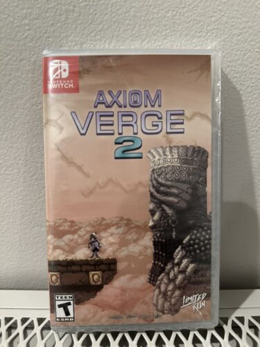 AXIOM VERGE 2 Brand New NINTENDO SWITCH Game Limited Run Games LRG #123 ESRB T