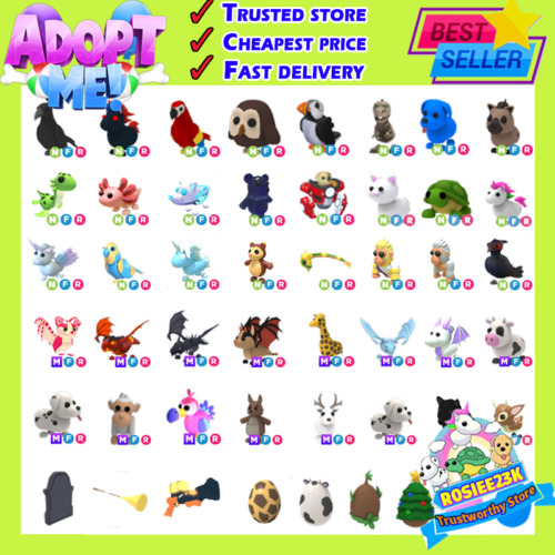 Adopt From Me Today! Mega Neon Fly Ride MFR/NFR/FR |SAME DAY