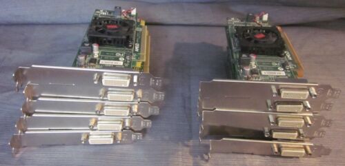 Lot 10 AMD Radeon PCI-E ATI-109-C09057 512mb Graphics Cards HD5450 w/o Cables