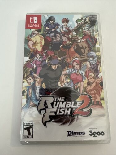 The Rumble Fish 2 (Nintendo Switch LRG, 2005) **BRAND NEW SEALED**