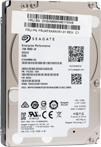 900GB 2.5″ SAS 12Gbs 10K Model ST900MM0168