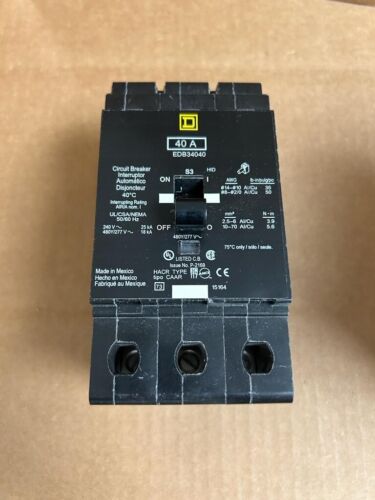 EDB34040 – Schneider Electric / Square D Bolt-On Circuit Breaker