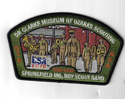 OTC SAP SA-34 1924-1949 Dr. Clarke Museum Of Ozarks Scouting BLK Bdr. (CSI $10-1