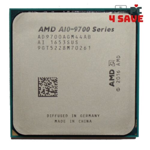 AMD A10-9700 3.50GHz 4-Core Socket AM4 Desktop CPU Processor AD9700AGM44AB 65W