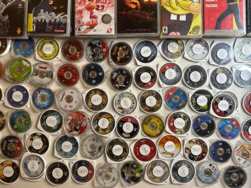 Sony PSP Games & Movies Complete CIB & UMD Disc Only Buy 4 Get 1 FREETESTED