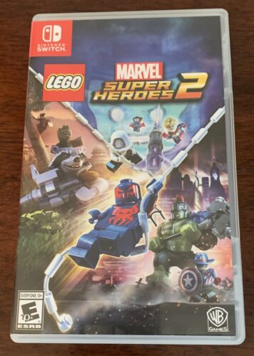 Marvel Super Heroes 2 Nintendo Switch Tested/Works Complete Fast Shipping