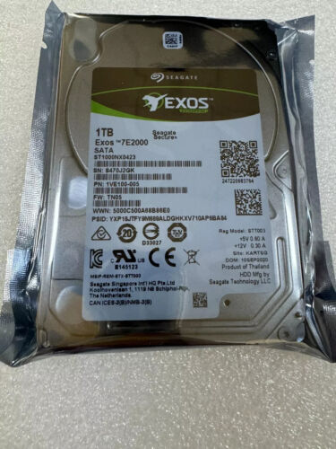 NEW Seagate 1TB ST1000NX0423 7200RPM  6Gb/s 2.5″ SATA Hard Drive