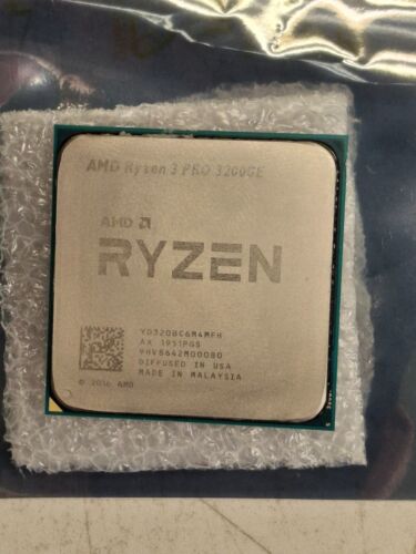 AMD Ryzen 3 3200GE CPU 3.3GHz (Up to 4.0GHz) 4-Core Socket AM4 Desktop Processor