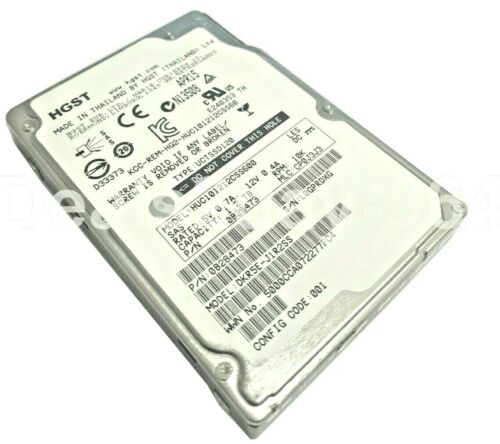 HGST 1.2TB 10K 2.5″ SAS 6.0GB/s Enterprise HDD HUC101212CSS600 Hard Drive