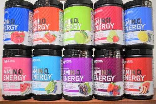 Optimum Nutrition Amino Energy 30 Servings (All Flavors) 9.5oz ON AMIN.O.