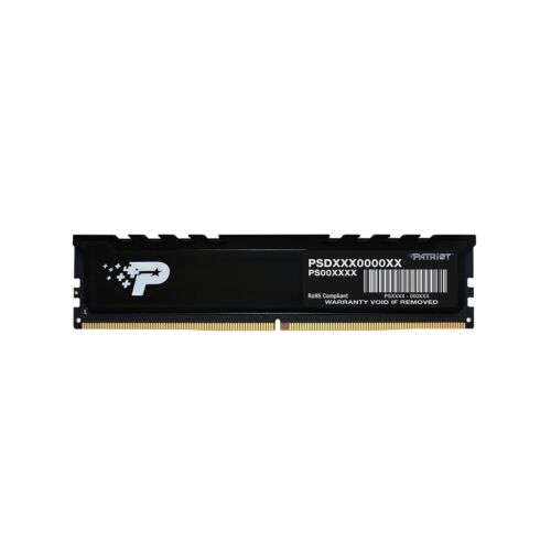 Patriot Signature Premium DDR5 RAM 16GB (1X16GB) 5600MHz CL46 UDIMM W/HS Desk…