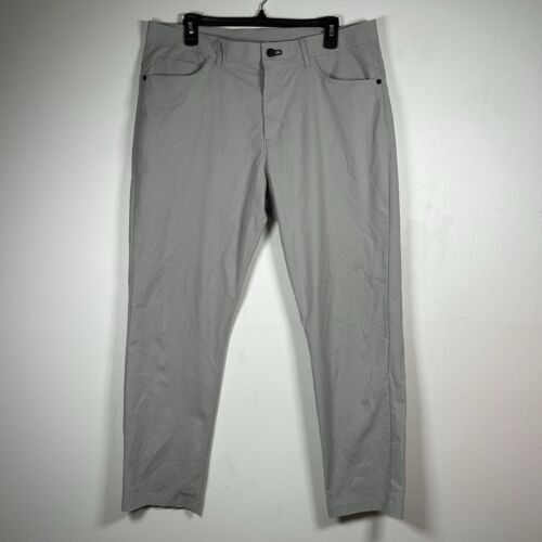 Public Rec Workday Dealmaker Pants 5 Pocket Chino Gray Performance Men’s 34×30