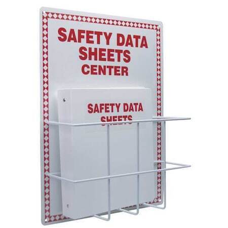 Accuform Zrs409 Safety Data Sheets Center Kit,20X15 In