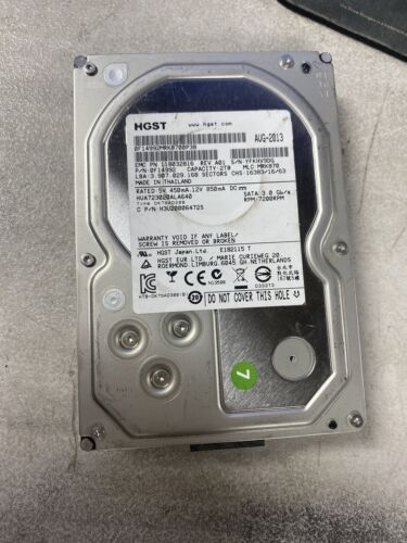 Hitachi 2TB 64MB 7.2K 3.5 SATA HDD HUA723020ALA640 0F14043   (E2-2)