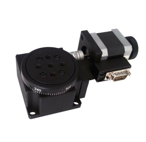 Electric 360?? Rotating Platform Optical Rotation Stage HT03RA100 High-Precision