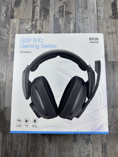 Sennheiser Epos GSP 670 Premium Wireless Gaming Headset Bluetooth Low Latency