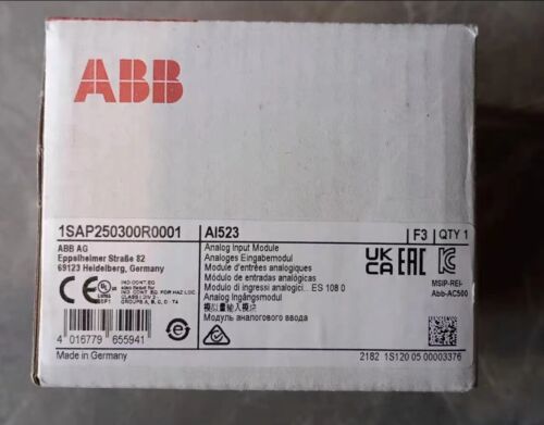 ABB AI523 1SAP250300R0001 ANALOG INPUT MODULE FREE FAST SHIPPING