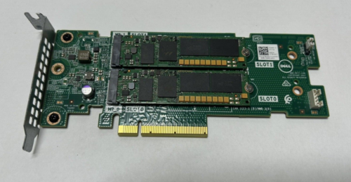 Dell 72WKY BOSS-S1 Controller PCIe Card L/P W/ 2x 240GB M.2 SATA SSDs