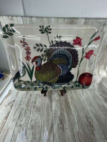 20”x15” Target John Derian Large Turkey Tray Thanksgiving Fall Serving Platter