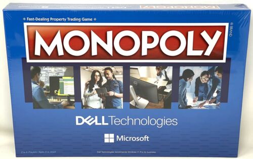 NEW SEALED Monopoly Dell Technologies Microsoft Board Game