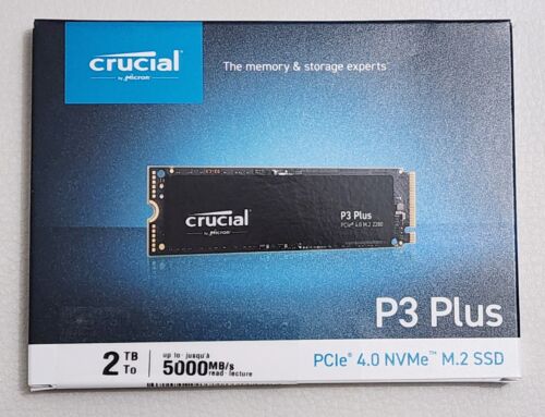 P3 Plus 2TB PCIe Gen4 3D NAND NVMe M.2 SSD, up to 5000MB/s – CT2000P3PSSD8 !!!