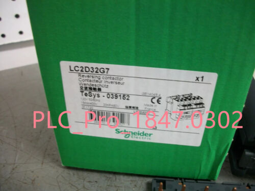 1 PCS NEW With Box Schneider Electric LC2D32G7 32A 120V Reversing Contactor