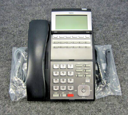 NEC UX5000 Phone IP3NA-12TXH Warranty 12-Button Business 0910044 DLV(XD)Z Black