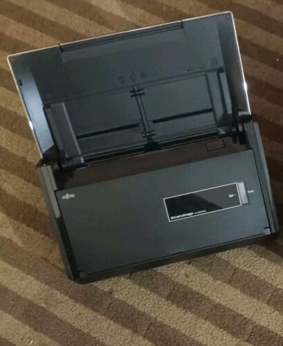 Fujitsu ScanSnap iX500 Document Scanner Missing Power Adapter But Good Used