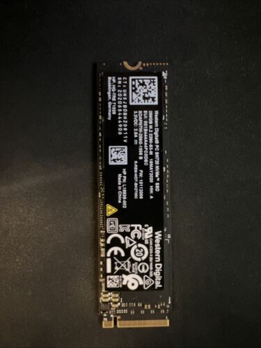 Western Digital SN720 256GB nvme 2280 m.2 ssd