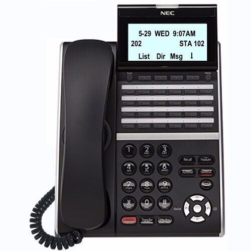 NEC DTZ-24D-3 BK TEL DZV(XD)W-3Y BK 650004 Phone Refurbished *1 YEAR WARRANTY*