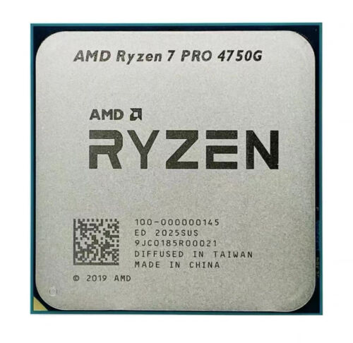 AMD Ryzen 7 PRO 4750G AM4 R7 PRO 4750G Desktop 3.6GHz 8-core 65W CPU processor